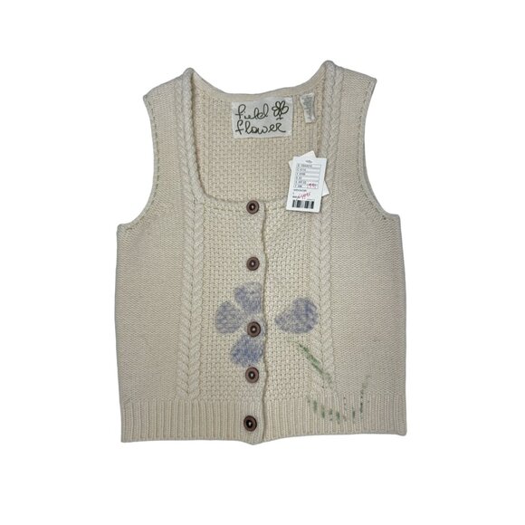 Field & Flower Sweaters - Anthropologie Field Flower Lambswool Sweater Vest Cardigan